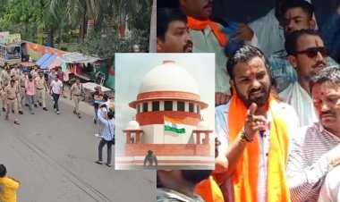 आपसी विवाद को दिया सांप्रदायिक रूप, विरोध की आड़ में नेताजी ने दे दी खुलेआम आगजनी, गर्दन काटने की धमकी, दंगा भडक़ाने की साजिश, पुलिस देखती रही और हिंदू संगठन का नेता खुलेआम देता रहा आगजनी की धमकी