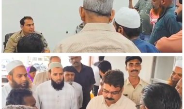 रहमानी वेलफेयर सोसाइटी संस्था की भूमि पर अवैध गतिविधियां, शांति भंग कर सोसायटी अध्यक्ष पर हमला करने वालों पर सख्त कार्रवाई के लिए संस्था ने एसडीएम सीएसपी को सौंपा ज्ञापन