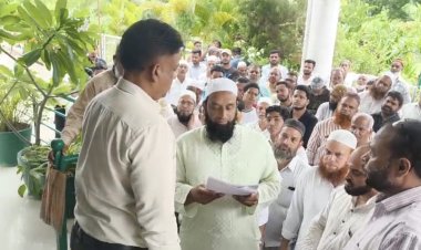 रहमानी वेलफेयर सोसायटी की कॉलोनी भूमि पर फिर से कब्जा करने की हुई कोशिश, बाउंड्रीवाल तोड़ने हुए सीसीटीवी में कैद हुए आरोपी, पिछली पुलिस को शिकायत करने के बाद भी नहीं हुई थी सख्त कार्रवाई,  संस्था ने राज्यपाल एवं मुख्यमंत्री के नाम  सौंपा ज्ञापन