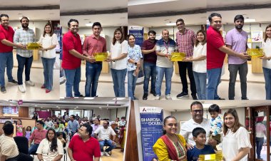 एक्सिस बैंक लॉ गार्डन शाखा में सेलिब्रेट हुआ फैमिली डे, कर्मचारियों, परिवार के सदस्यों और बच्चों ने किया जमकर एंटरटेनमेंट 