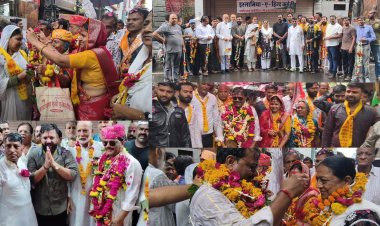श्रीसांवरिया जी पैदल श्रद्धा पैदल यात्रा निकाली, दिया सांप्रदायिक सौहार्द का संदेश, 19 वर्ष से निकली जा रही है श्री सांवलिया जी पैदल यात्रा 