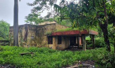 हाउसिंग बोर्ड के चीफ इंजीनियर का जर्जर बंगला बन रहा नशेड़ियों का अड्डा, बंगले में लोहे के दरवाजे, खिड़की सहित कई चीजें निकाल ले गए, अगला निशाना रहवासी क्षेत्र हो सकता है