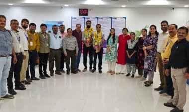 एसबीआई कर्मचारी सहकारी साख समिति मर्यादित के पंचवर्षीय चुनाव में विजयी कर्मचारियों का हुआ रतलाम में स्वागत