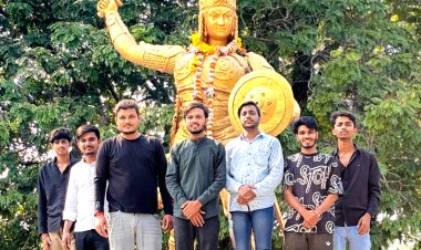 महान वीरांगना रानी दुर्गावती की जयंती पर NSUI ने किया याद, प्रतिमा पर माल्यार्पण कर किया पौधारोपण