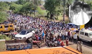 कांग्रेस के पूर्व विधायक लाहलिंग देवदा को दी अंतिम विदाई, राजनीतिक पार्टी सहित ग्रामीण सामाजिक लोगों की भीड़ देखने को मिली अंतिम यात्रा में, बाइक के टक्कर मारने से हुई मृत्यु