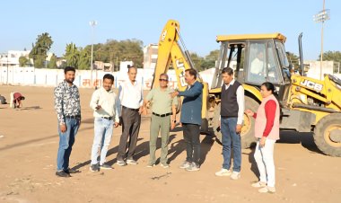 खेल चेतना मेला नजदीक, क्रीड़ा भारती एवं चेतन्य काश्यप फाउंडेशन का आयोजन, नेहरू स्टेडियम सहित विभिन्न खेल मैदान हो रहे तैयार, बालिका क्रिकेट रहेगा आकर्षण का केंद्र