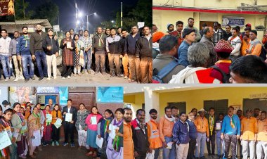 जेसी बैंक चुनाव हेतु वे. रे मज़दूर संघ का जोरो शोरो से जनसंपर्क और प्रचार अभियान जारी