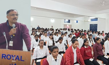 रॉयल कॉलेज में 'विश्व ध्यान दिवस' पर सहज योग शिविर का आयोजन, विद्यार्थियों ने सीखी मानसिक शांति की कला