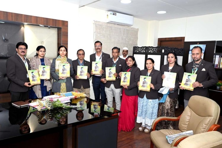 उत्कर्ष पत्रिका के 25वें अंक का विमोचन, कलेक्टर सिंह ने पत्रिका की सराहना की