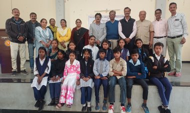 प्रयोग के बिना विज्ञान अपूर्ण है - डॉ एस. के जोशी,  उत्कृष्ट विद्यालय में जिला स्तरीय विज्ञान प्रदर्शनी का हुआ आयोजन