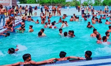 रतलाम रेलवे ऑफिसर्स क्लब में स्विमिंग पूल शुरू: गर्मी से राहत के लिए आज से लगा सकेंगे डुबकी