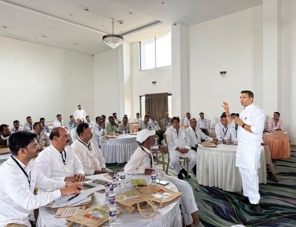 कांग्रेस का 'नामली मंथन' पूरा: दो दिनों तक चला दिग्गजों का संगठन सृजन शिविर; पदाधिकारियों की जवाबदेही तय, अब सीधे मैदान में उतरेंगे कार्यकर्ता,  जीतू पटवारी ने फूंका चुनावी शंखनाद