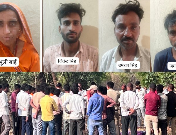 रतलाम पुलिस की बड़ी कामयाबी: कोटड़ी मंडावल किसान हत्याकांड का 24 घंटे में खुलासा, महिला सहित एक ही परिवार के 4 आरोपी गिरफ्तार