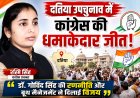 दतिया उपचुनाव में कांग्रेस की धमाकेदार जीत, प्रवक्ता रश्मि सिंह बोलीं— "डॉ. गोविंद सिंह की रणनीति और बूथ मैनेजमेंट ने दिलाई विजय