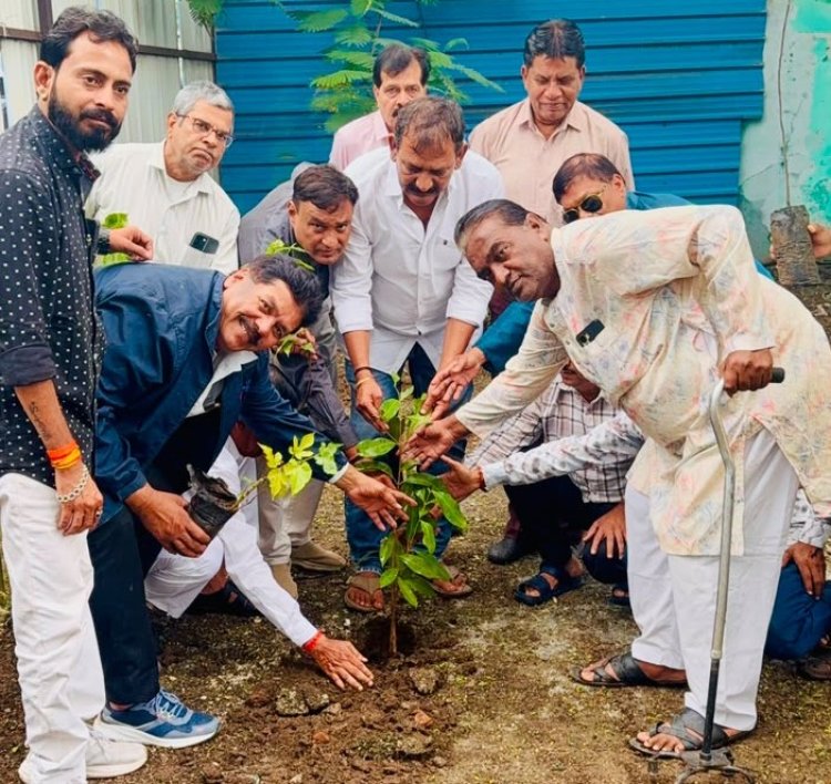 सावन सोमवार और नागपंचमी के अवसर पर डीपी ग्रुप ने किया पौधारोपण, स्वच्छ पर्यावरण और धरती की रक्षा के लिए वृक्षारोपण आवश्यक: पूर्व शहर कांग्रेस अध्यक्ष महेंद्र कटारिया
