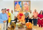 जोधपुर में होने वाली 'श्रीराम कथा' के पोस्टर व निमंत्रण पत्र का लोकार्पण: जूनापीठाधीश्वर स्वामी अवधेशानन्द गिरि जी महाराज ने किया विमोचन