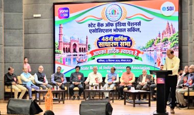एसबीआई पेंशनर्स एसोसिएशन की 48वीं वार्षिक साधारण सभा भोपाल में संपन्न, रतलाम के प्रतिनिधियों ने निभाई सक्रिय भूमिका