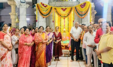 बरबड़ हनुमान मंदिर में भारतीय स्टेट बैंक पेंशनर्स एसोसिएशन ने किया हनुमान चालीसा पाठ, सपरिवार लिया धर्मलाभ