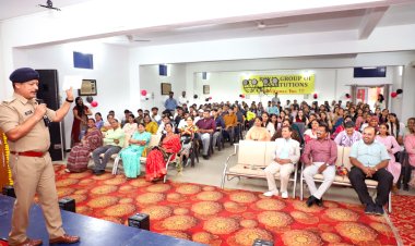 रॉयल कॉलेज में ‘आगाज़’ कार्यक्रम: यातायात नियमों के साथ मिला रोजगार व व्यक्तित्व विकास का अनमोल मार्गदर्शन